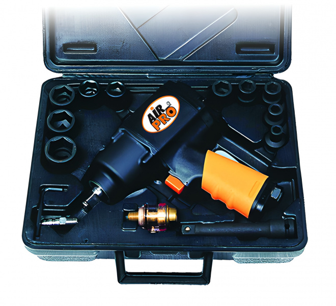 Гайковерт ударный пневматический квадрат 1/2 SA2209PK AirPro