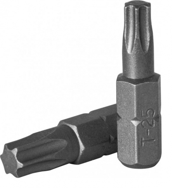 Вставка-бита 1/4"DR T-TORX® T30H 25 мм 514830 OMBRA