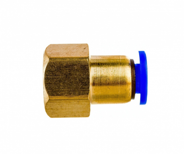 Фитинг металлический 12мм внутренняя резьба 1/4" 5213 Pegas pneumatic