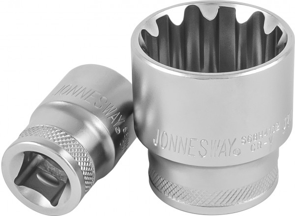 Головка торцевая SUPER TECH 1/4"DR 10 мм 3/8" E12 S68H2110 Jonnesway