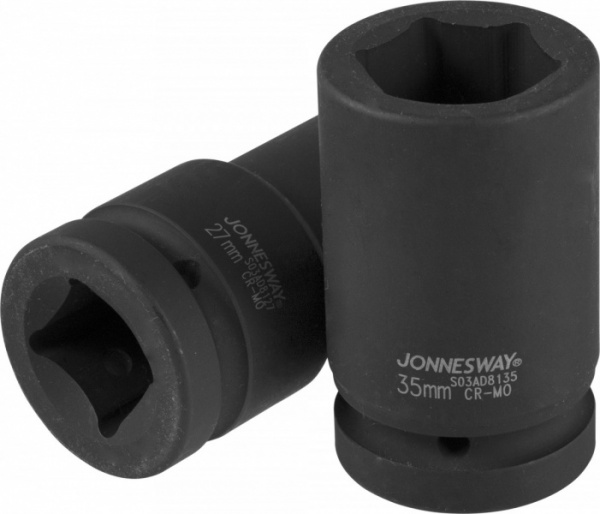 Головка торцевая ударная глубокая 1"DR 60 мм S03AD8160 Jonnesway